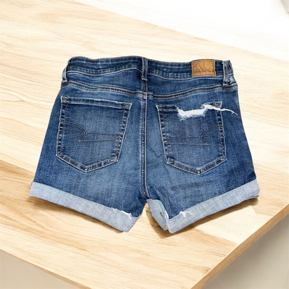 American Eagle Denim Midi Shorts - Picture 2 of 4